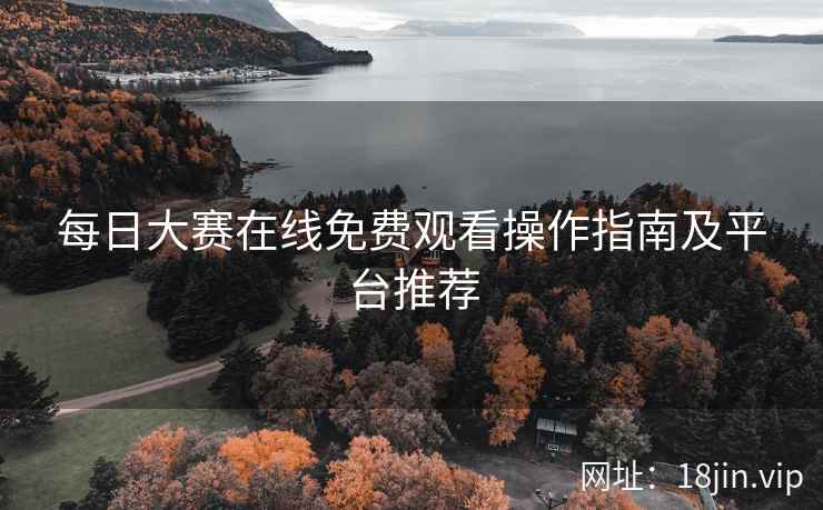 每日大赛在线免费观看操作指南及平台推荐
