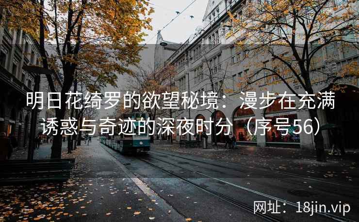 明日花绮罗的欲望秘境：漫步在充满诱惑与奇迹的深夜时分（序号56）