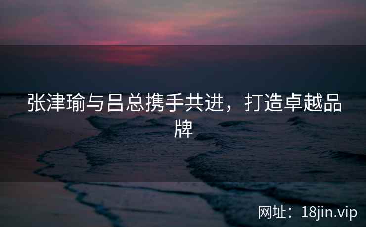 张津瑜与吕总携手共进，打造卓越品牌